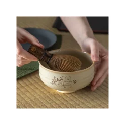 New Akahada-yaki Matcha Tea Bowl & Whisk - My Neighbor Totoro Kitchenware