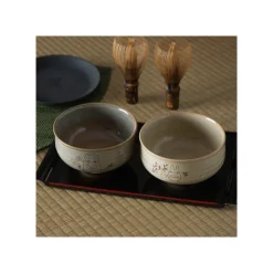 New Akahada-yaki Matcha Tea Bowl & Whisk - My Neighbor Totoro Kitchenware