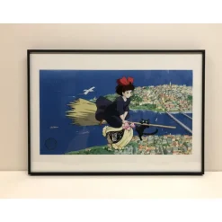 ART CEL KIKI DELIVERS A GIFT - STUDIO GHIBLI Cel Art - Studio Ghibli