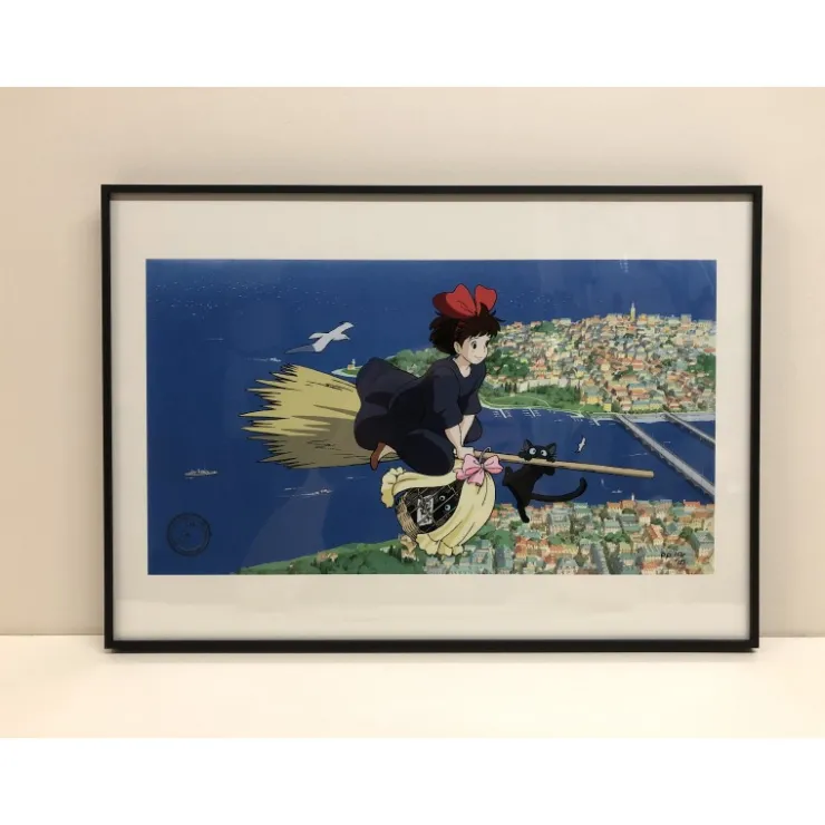 ART CEL KIKI DELIVERS A GIFT - STUDIO GHIBLI Cel Art - Studio Ghibli