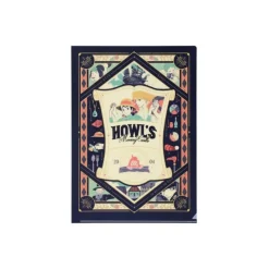 Clearance Art Déco Clear Folder A4 - Howl's Moving Castle Storage