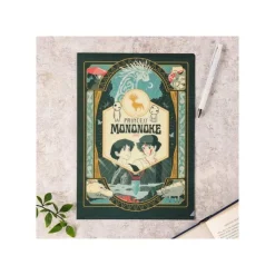 Best Art Déco Clear Folder A4 - Princess Mononoke Storage