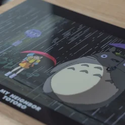 Clearance A4 Size Clear Folder A fateful encounter - My Neighbour Totoro Storage