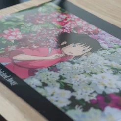 Online A4 Size Clear Folder Among the flower - Sprited Away Storage