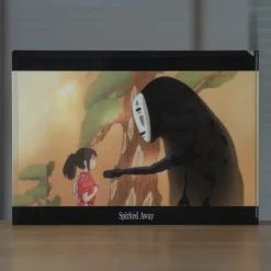 Hot A4 Size Clear Folder Chihiro and no-face - Sprited Away Storage