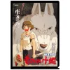 New A4 Size Clear Folder Movie Poster - Princess Mononoke Storage