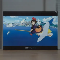 Hot A4 size Clear Folder On the sea - Kiki's Delivery Service Storage