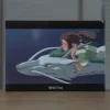 Clearance A4 Size Clear Folder Riding on haku dragon - Sprited Away Storage