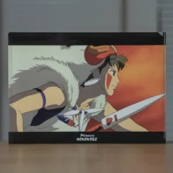 A4 Size Clear Folder The fight - Princess Mononoke Storage