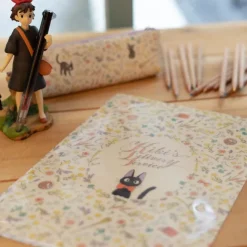 Outlet A4 size Clear with 3 flaps Flowers - Kiki’s Delivery Service Storage