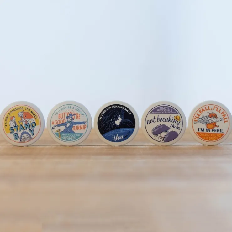 Badge Collection 10 PCS - Howl's Moving Castle Badges