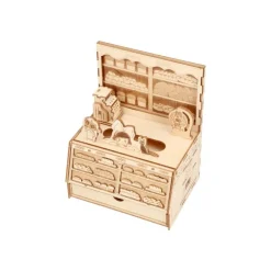Hot Bakery Wooden Craft Kigumi - Kiki's Delivery Service Arts And Crafts