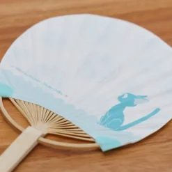 Bamboo Fan & Letter Set Jiji with Lemon - Kiki's Delivery Service Accessories