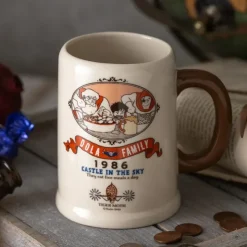 Clearance Beer mug Dola's family - Castle in the Sky Kitchenware