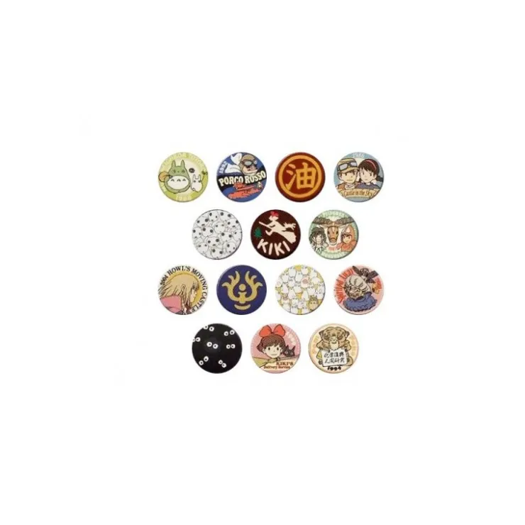 Clearance 14 BLUE BADGES COLLECTION - STUDIO GHIBLI Badges