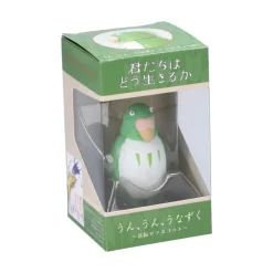 Best Bobble head Figurine Green Parakeet - The Boy and the Heron Toys