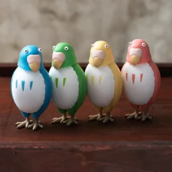 Best Bobble head Figurine Green Parakeet - The Boy and the Heron Toys