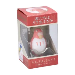 Bobble head Figurine Red Parakeet - The Boy and the Heron Toys