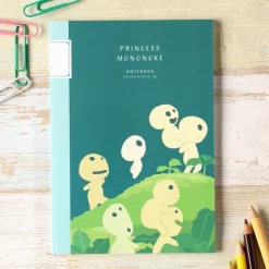 Online Carnet de notes B6 Kodama - Princess Mononoke Notebooks And Notepads