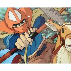 Best CEL ART ASHITAKA GOES TO BATTLE - STUDIO GHIBLI Cel Art - Studio Ghibli