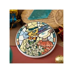 Clearance Ceramic coaster Baron & Louise - Whisper of the Heart Kitchenware