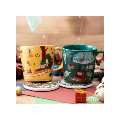 Clearance Ceramic coaster Baron & Louise - Whisper of the Heart Kitchenware