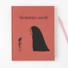 Clearance Chihiro & No Face Cloth Sketchbook - Spirited Away Notebooks And Notepads