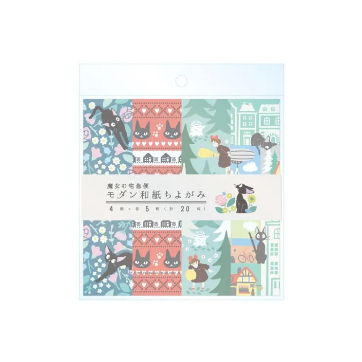 2024 Chiyogami Paper - Kiki's Delivery Service Postcards And Letter Papers