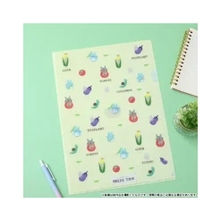 Hot Clear File A4 Break Time Vegetables - My Neighbor Totoro Storage