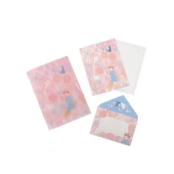 Clear Folder & Letter Set Kiki’s garden - Kiki's Delivery Service Postcards And Letter Papers