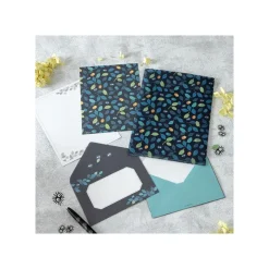 Sale Clear Folder & Letter Set Soot Sprites Leaves - My Neighbor Totoro Postcards And Letter Papers