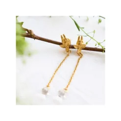Discount Clipped Earrings Small Totoro Drop Series - My Neighbor Totoro Jewellery
