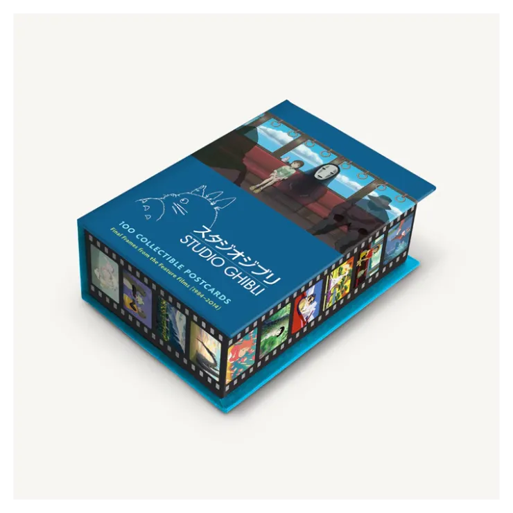 100 Collectible Postcards Box serie 1 - Studio Ghibli Postcards And Letter Papers