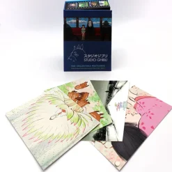 100 Collectible Postcards Box serie 1 - Studio Ghibli Postcards And Letter Papers