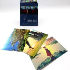 100 Collectible Postcards Box serie 1 - Studio Ghibli Postcards And Letter Papers