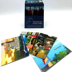 100 Collectible Postcards Box serie 1 - Studio Ghibli Postcards And Letter Papers