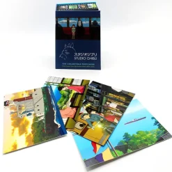 100 Collectible Postcards Box serie 1 - Studio Ghibli Postcards And Letter Papers
