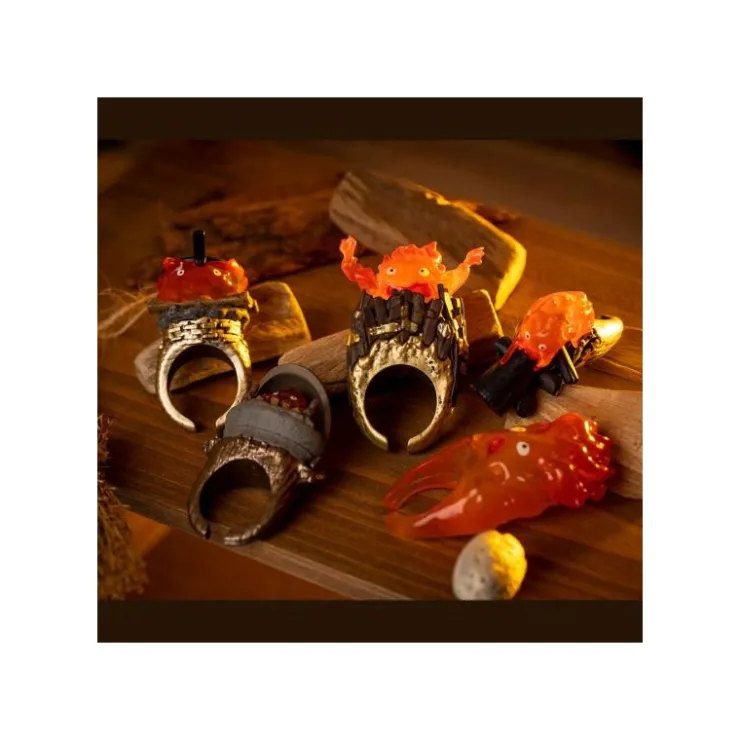 Online Collection Calcifer 1 Blind Ring - Howl’s Moving Castle Figurines