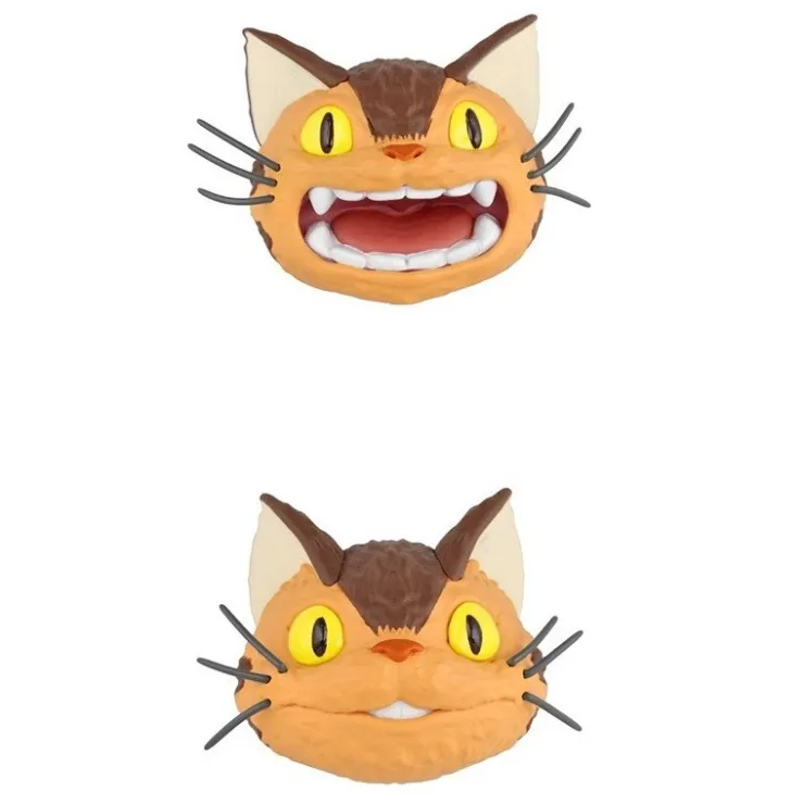 Clearance Collection Catbus faces Assorted 6 Magnets - My neighbor Totoro Magnets