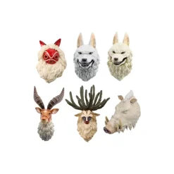 Best Collection of 6 Assorted 3D Character Magnet -Princess Mononoke Figurines
