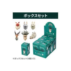 Best Collection of 6 Assorted 3D Character Magnet -Princess Mononoke Figurines