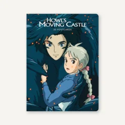 Collection of 30 Postcards - Howl’s Moving Castle Postcards And Letter Papers