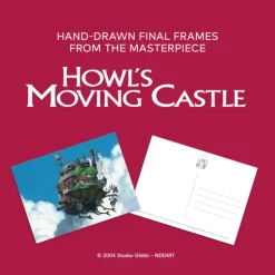 Collection of 30 Postcards - Howl’s Moving Castle Postcards And Letter Papers