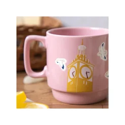 Clearance Coloful embossed mug Kiki on her broom - Kiki's Delivery Service Kitchenware