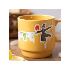 Discount Coloful embossed mug Laundry Day - Howl's Moving Castle Kitchenware