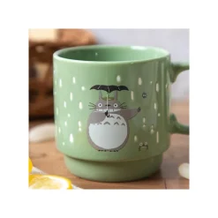 Discount Coloful embossed mug Totoro Holding Umbrella - My Neighbor Totoro Kitchenware
