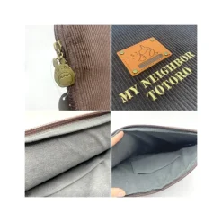 Clearance Corduroy satchel Totoro patch - My Neighbor Totoro Bags