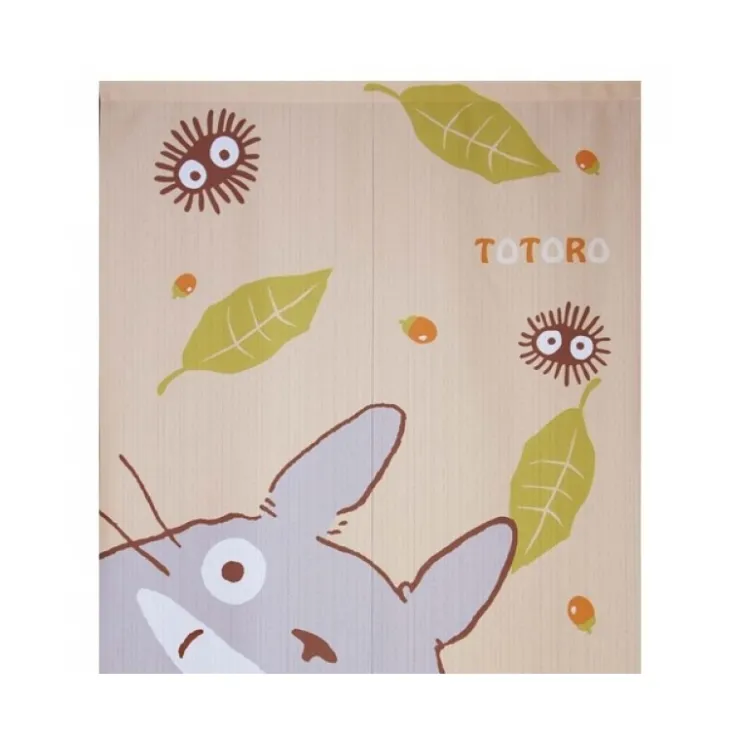 Curtains Totoro and Soot Sprites - My Neighbor Totoro Wall Decoration