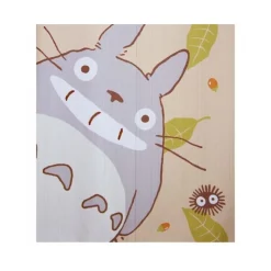 Curtains Totoro and Soot Sprites - My Neighbor Totoro Wall Decoration