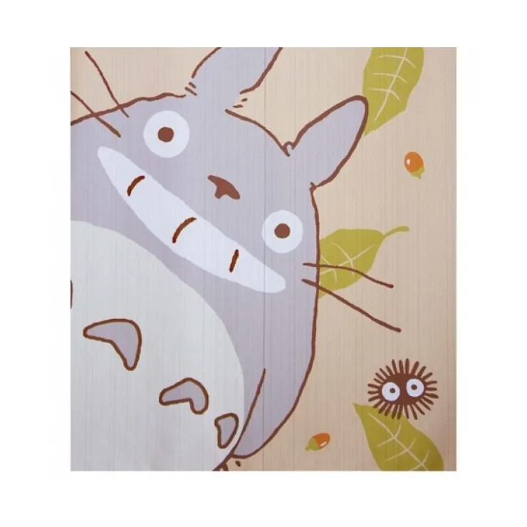 Curtains Totoro and Soot Sprites - My Neighbor Totoro Wall Decoration
